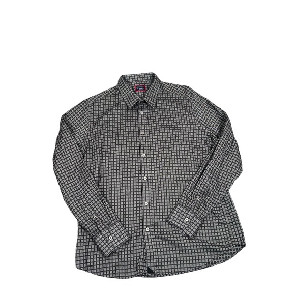 UNTUCKit Other - UNTUCKit Arcano Cotton Button Down Long Sleeve Shirt Light Green Striped Mens XL